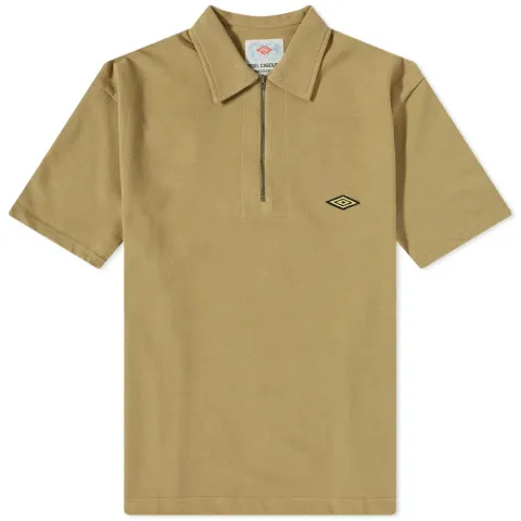 x Nigel Cabourn Half Zip Polo