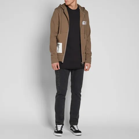 x Travis Scott Smoke Patch Zip Hoody