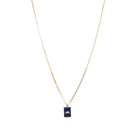 Sol Lapis Pendant Necklace