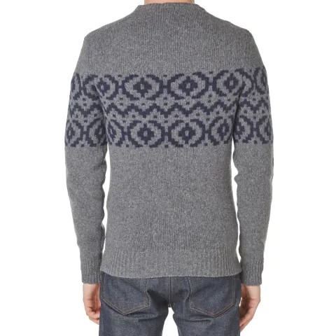 Jacquard Crew Knit