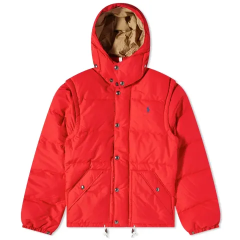 Removable Sleeve Down Jacket