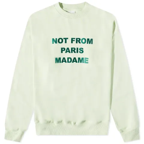 Not From Paris Madame Crew Sweat