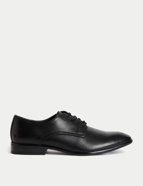 Marks & Spencer Lace Up Derby Shoes Black