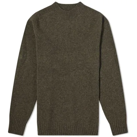 Saddle Neck Crew Knit