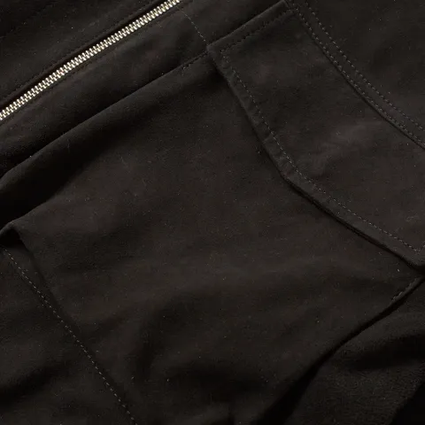 Suede Parka