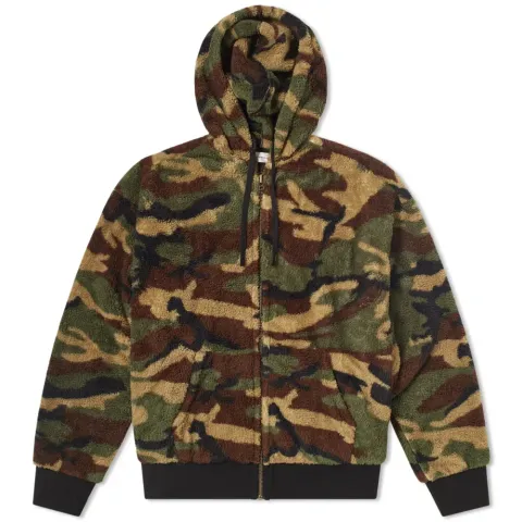Camo Sherpa Hoody