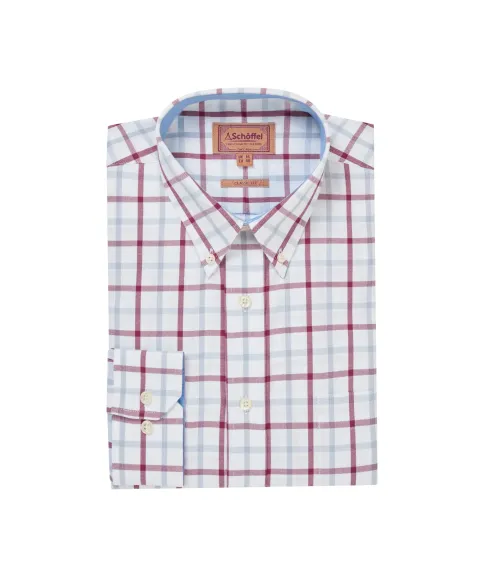 Schöffel Country Brancaster Classic Shirt - Mountain Blue Check