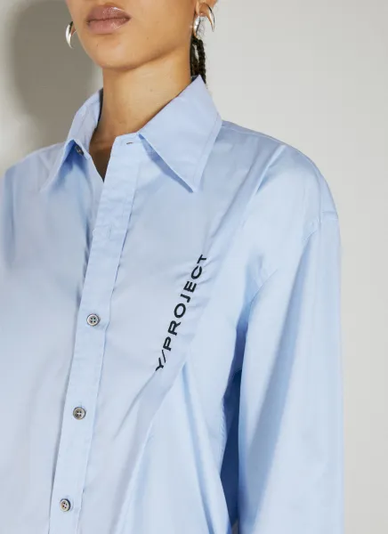 Pinched Logo Shirt