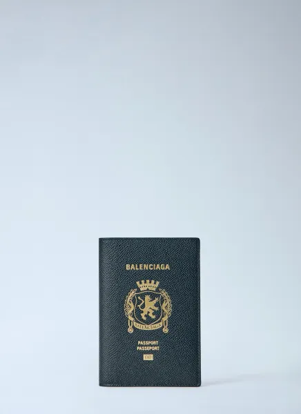 Logo Debossed Passport Holder