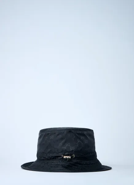 Logo Motif Bucket Hat