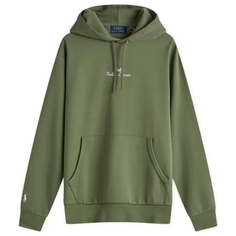 Chain Stitch Logo Hoodie