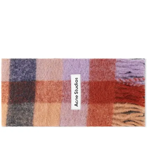 Vally Check Scarf