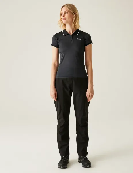 Regatta Highton Waterproof Trekking Overtrousers Black
