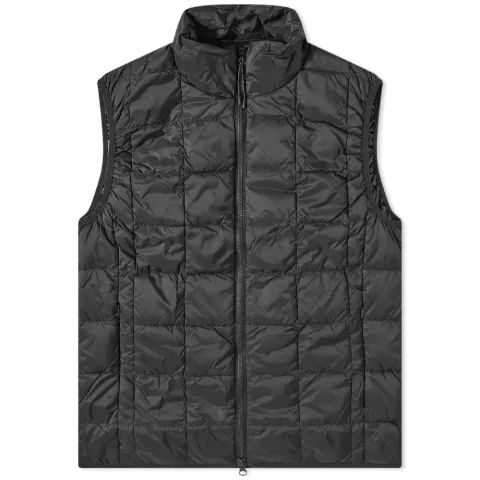 High Neck Zip Down Vest