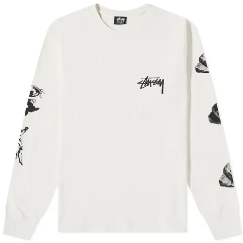 Long Sleeve Angels Pigment Dyed Tee