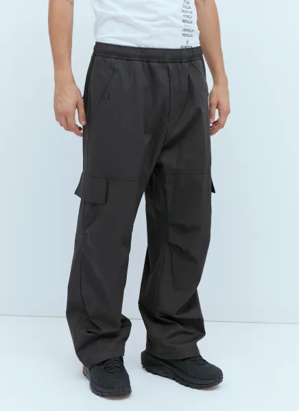 Logo Patch Cargo Pants