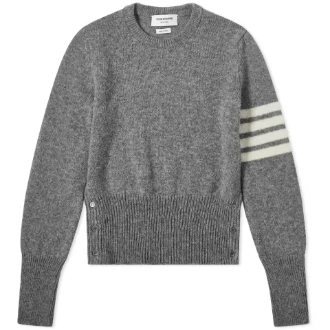4 Bar Jersey Stitch Crew Sweat