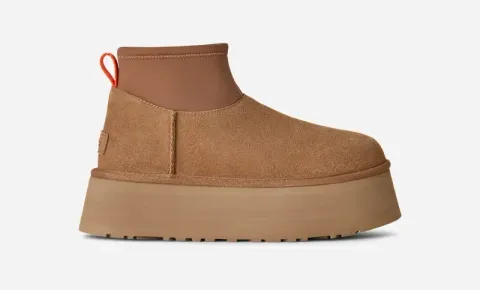 Classic Mini Dipper Boot for Women, Suede/Neoprene/Recycled Materials