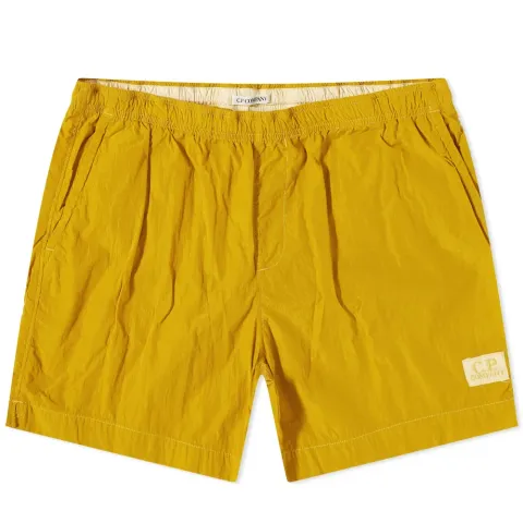 Chrome Patch Logo Swim Short