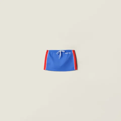 Technical yarn miniskirt