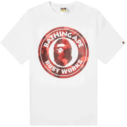 Color Camo A Busy Works T-Shirt