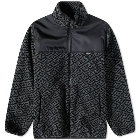 Geometric Logo Sherpa Fleece