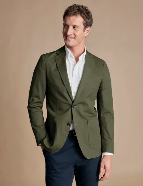 Charles Tyrwhitt Slim Fit Cotton Rich Stretch Jacket