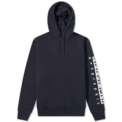 Large Box Logo Popover Hoodie