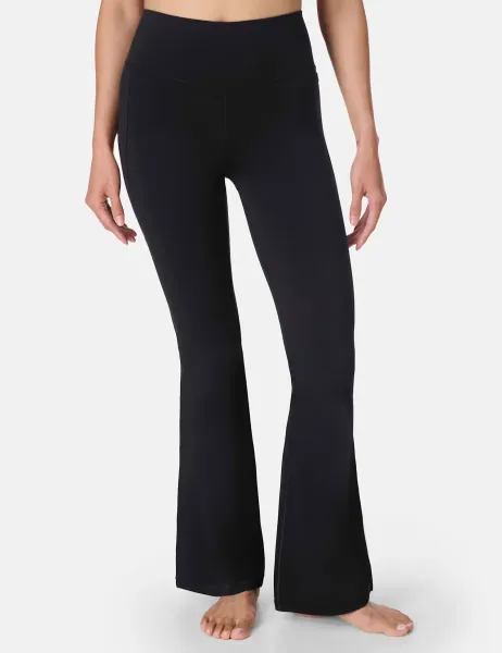 Sweaty Betty Ultimate 32 Studio Flared Leggings Black