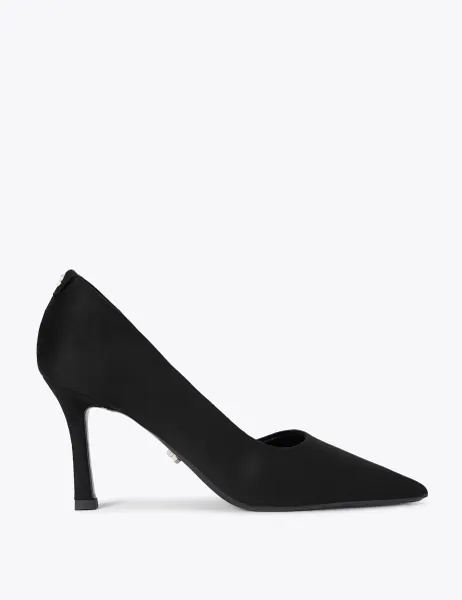 Carvela Stiletto Heel Pointed Court Shoes Black