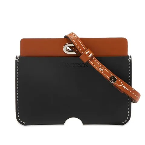 Leather Cardholder With Strap