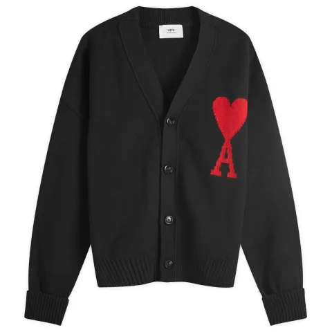 AMI Large A Heart Cardigan