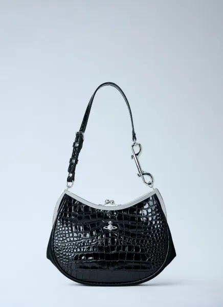 Charm Frame Shoulder Bag