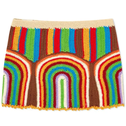 Crochet Mini Skirt