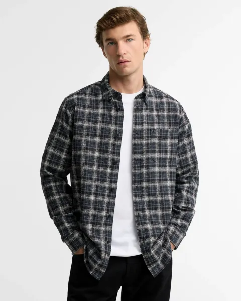 Transverse Tailored Long-Sleeved Shirt