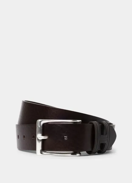 Casual H Keeper Leather Belt