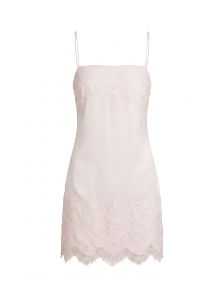 Forever New Women's Haven Lace Trim Mini Dress