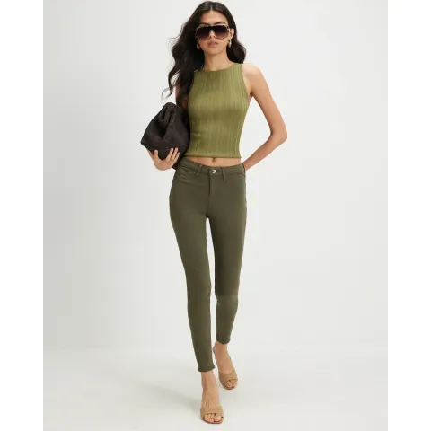 River Island Mid Rise Molly Skinny Jeans