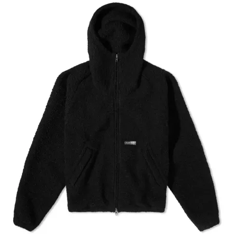 Wool Boucle Raglan Parka