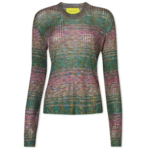 Marques'Almeida Fitted Knitted Crew Neck Jumper
