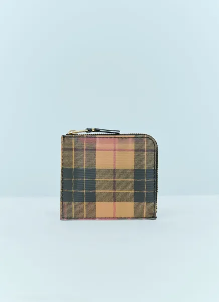 Lenticular Tartan Wallet