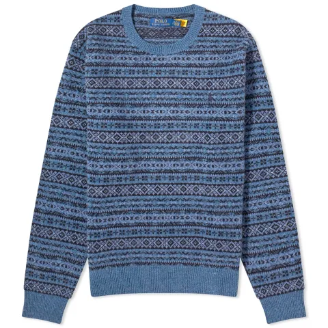 Fair Isle Crew Knit