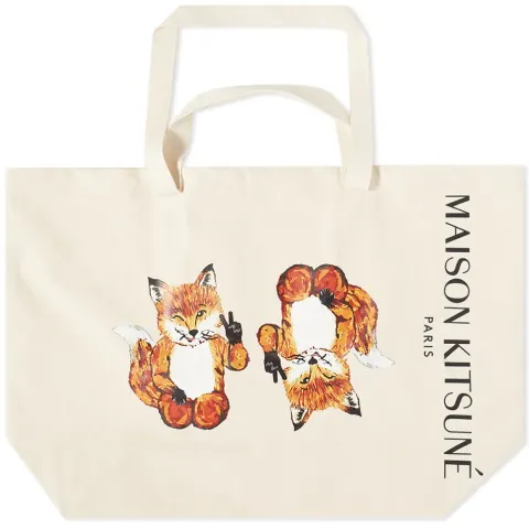 Maison Kitsuné All Right Fox XXL Tote Bag