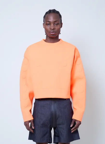 Embossed Knit Sweater