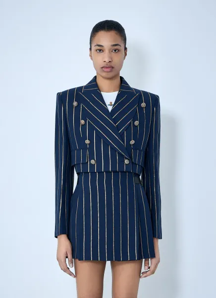 Cut-Off Blazer
