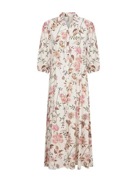 Grace 4 Floral Midi Shirt Dress