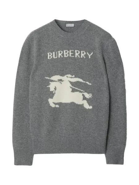 Men EKD Wool Cashmere Sweater Grey