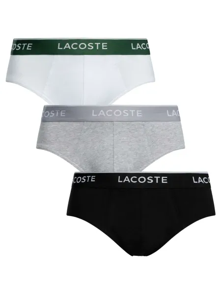Lacoste 3 Pack Cotton Stretch Briefs