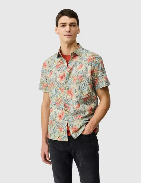 Rodd & Gunn Riverina Pure Cotton Floral Shirt Multi