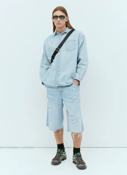 x Levis Denim Bermuda Shorts